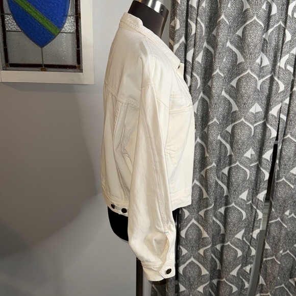 Freeze Vintage White Denim Jacket - Picture 6 of 7
